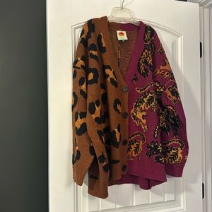 Farm Rio Tiger Cardigan size Medium